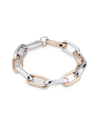 Bracelet Pesavento Anneaux Argent Bicolore