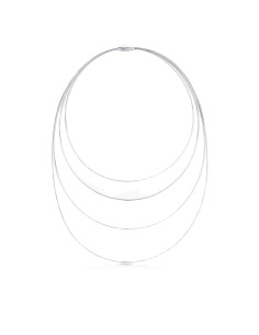 Collier 4 Files Pesavento DNA Argent