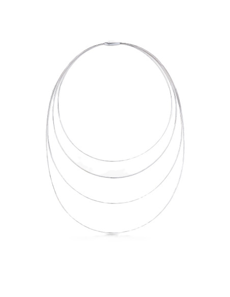 Collier 4 Files Pesavento DNA Argent