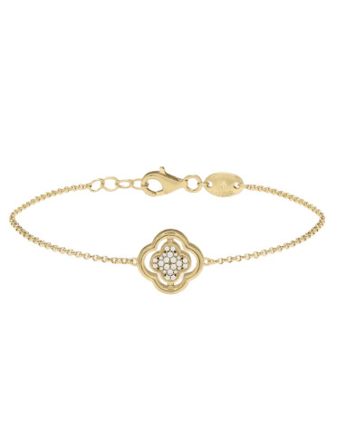 Bracelet Réversible En Plaqué Or Et Nacre Charles Garnier
