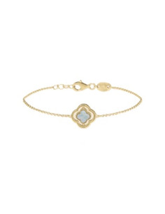 Bracelet Réversible En Plaqué Or Et Nacre Charles Garnier