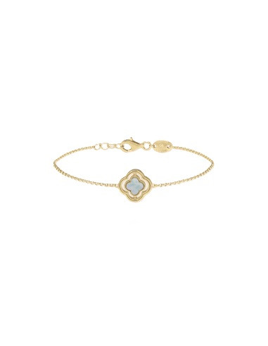 Bracelet Réversible En Plaqué Or Et Nacre Charles Garnier