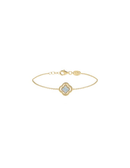 Bracelet Réversible En Plaqué Or Et Nacre Charles Garnier