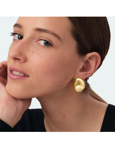 Boucles D'oreilles Odyssée De Agatha En Laiton Doré 2