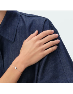 Bracelet Souple Montmartre En Argent De Agatha 2