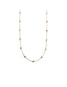 Sautoir Multicolore Brillant De Agatha En Argent Doré
