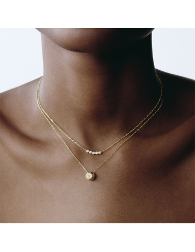Collier Odéon Dodue De Agatha En Argent doré
