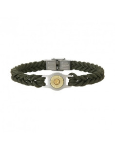 Bracelet Douille Tressé Kaki Collection Bang Bang De Elden