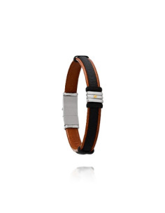 Bracelet Orso De Jourdan En Cuir Brun
