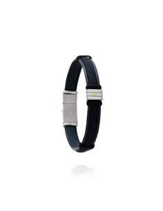 Bracelet Orso De Jourdan En Cuir Bleu