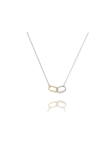 Collier Maillons Bicolore Charles Garnier En Argent Collection Styles