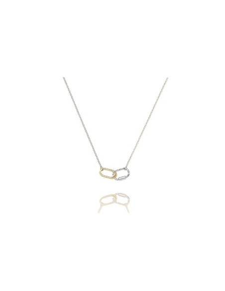 Collier Maillons Bicolore Charles Garnier En Argent Collection Styles