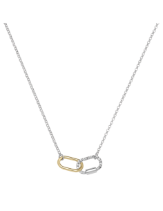 Collier Maillons Bicolore Charles Garnier En Argent...
