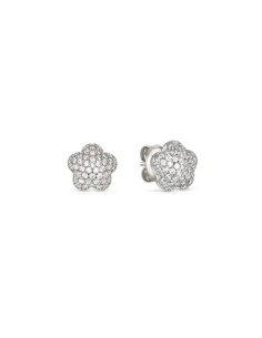 Puces Forme Fleur Bombée De Nomination En Argent Collection LifePoetry