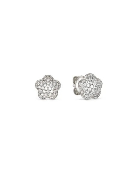 Puces Forme Fleur Bombée De Nomination En Argent Collection LifePoetry