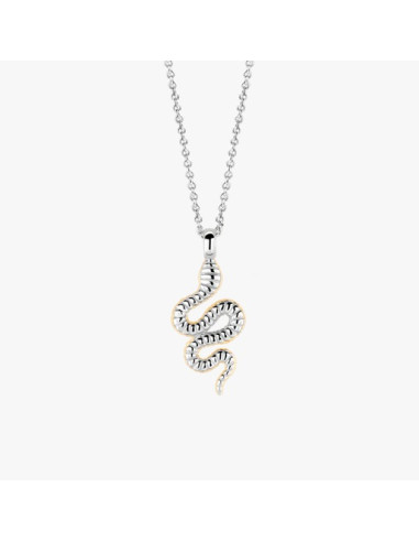 Collier Serpent De Ti Sento En Argent Et Plaqué or