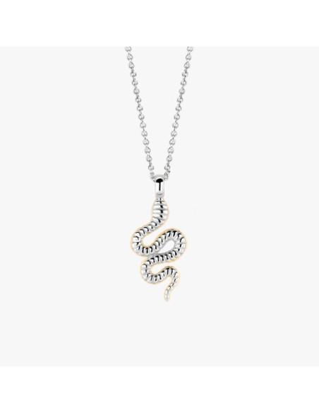 Collier Serpent De Ti Sento En Argent Et Plaqué or