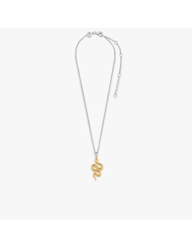 Collier Serpent De Ti Sento En Argent Et Plaqué or