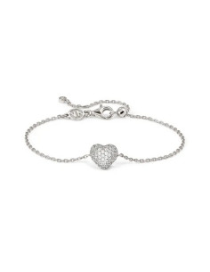 Bracelet Souple LifePoetry De Nomination Motif Coeur Bombée En Argent