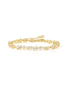 Bracelet Colour wave De Nomination Avec Ses Pierres Blanches En Argent Doré