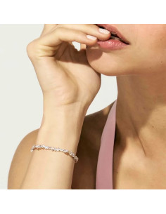 Bracelet Colour wave De Nomination Avec Ses Pierres Blanches En Argent 2