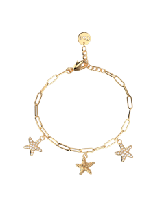 Bracelet MARE Les Georgettes Étoiles De Mer Doré