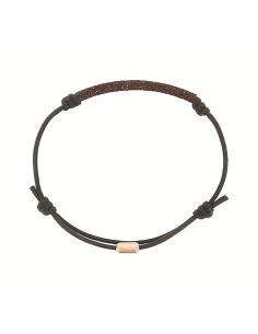 Bracelet Cordon Pesavento Rose Polvere di Sogni Bronze