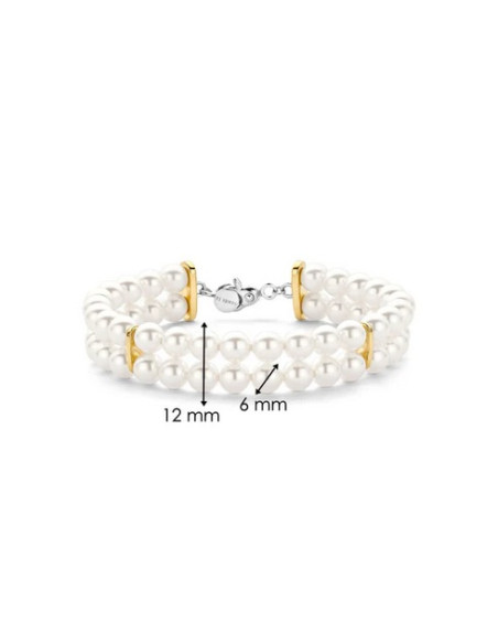 Bracelet Double En Perles De Ti Sento