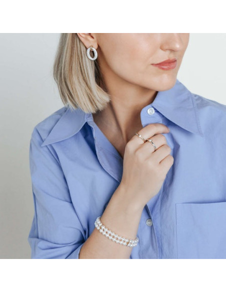 Bracelet Double En Perles De Ti Sento