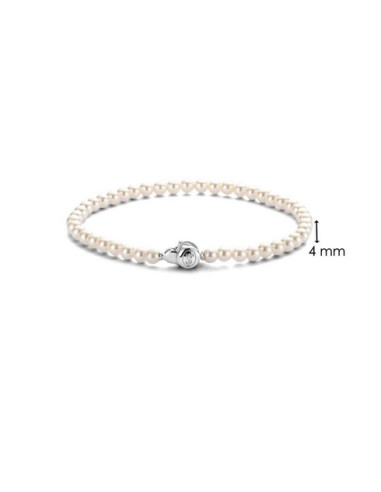 Bracelet Ti Sento En Argent Et Perles