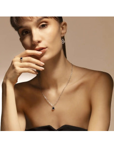 Bague Trèfle Noir CHARLES GARNIER En Argent Et Agate Noire AGF170207R 2