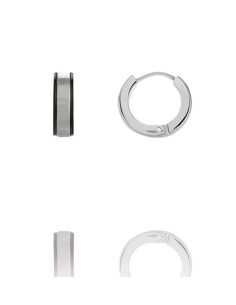 Boucle d'Oreilles Acier Tilos Jourdan