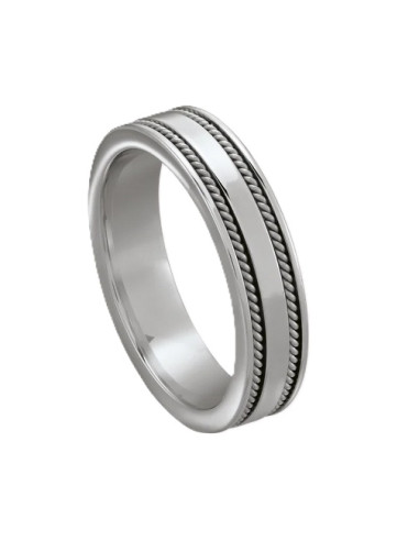 Bague Kabel De Jourdan En Acier