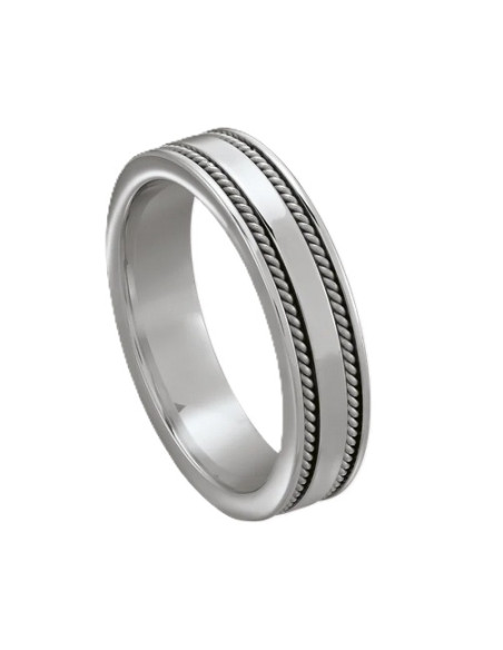 Bague Kabel De Jourdan En Acier