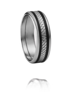 Bague Acier Tyr De Jourdan