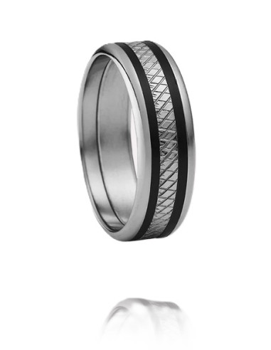 Bague Acier Tyr De Jourdan