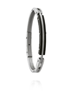 Bracelet Zeus De Jourdan En Acier Et Carbone