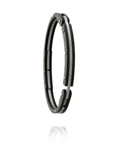 Bracelet Zeus Bicolore De Jourdan En Acier