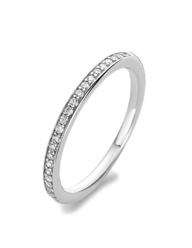 Bague Ti Sento Argent Et Zirconium