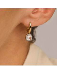 Boucles D'oreilles Ti Sento En Argent Et Plaqué Or 2