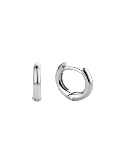 Boucles d'Oreilles Créoles En Argent Ti Sento