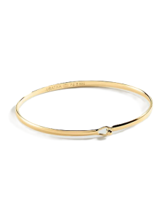Jonc AGATHA Bangle En Argent Doré