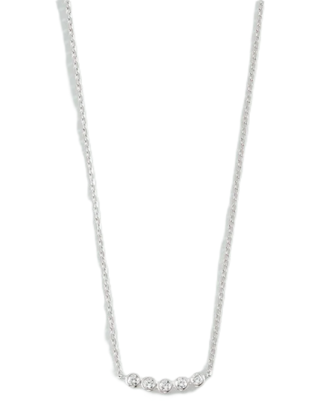 Collier Ras Du Cou Odéon De Agatha En Argent Avec Ses Oxydes