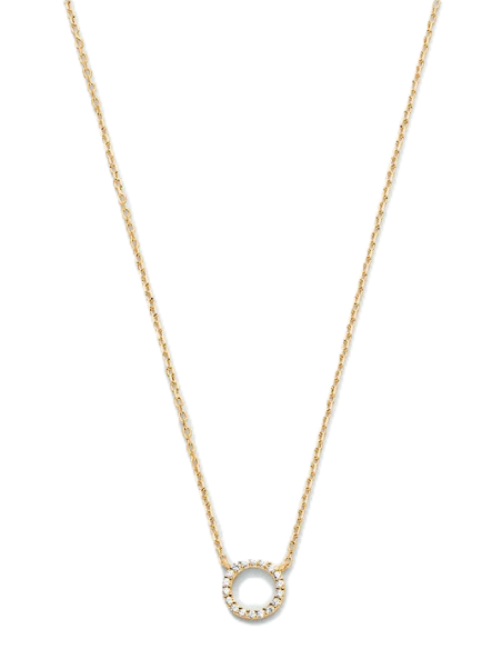 Collier Ras Du Cou Rondou Agatha En Plaqué Or