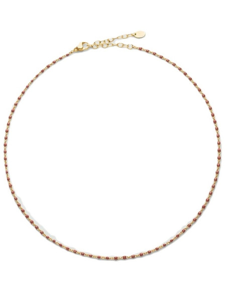 Collier Agatha Ras Du Cou Smarty Corail