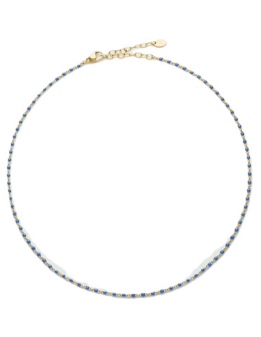 Collier Agatha Ras Du Cou Smarty Bleu