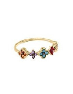 Bague Beloved De AGATHA Plaqué Or Multicolore