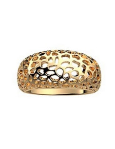Bague Les Georgettes Dentelle Finition Dorée