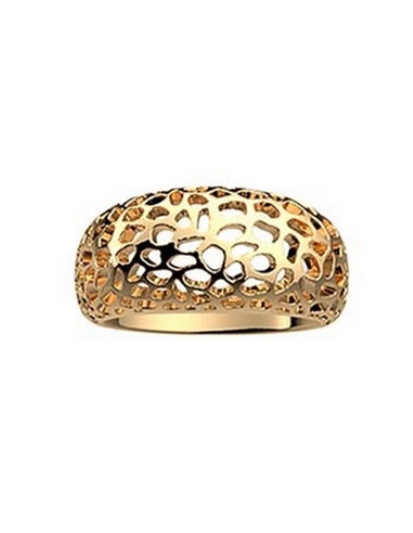 Bague Les Georgettes Dentelle Finition Dorée