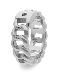 Bague Qudo En Acier Collection Liberi